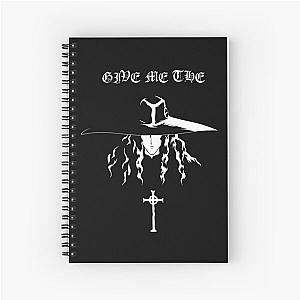 Give Me The Vampire Hunter D Spiral Notebook