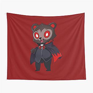 Chibi Vampire Bear Tapestry