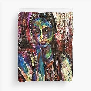 Evelyn the Vampire Duvet Cover