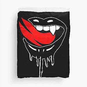 Black lips vampyr duvet cover