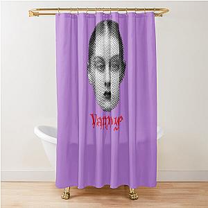 Vampy Girl Shower Curtain