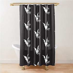 Vegan Vampire Shower Curtain