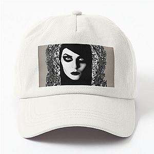 Art Portrait of Gothic Vampir Women Dad Hat