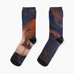 Edvard Munch Vampyr Socks