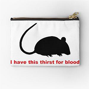Vampyr Vampire Rat thirst for blood Zipper Pouch