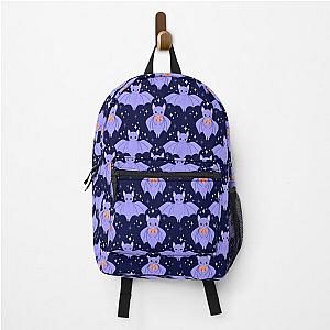 Vegan Vampire Fruit Bat with Pumpkin Backpack