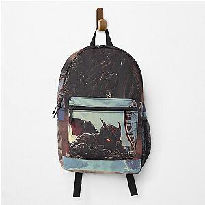 Cyber Punk Goth Vampyr Breakout on Superbike Backpack