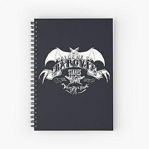 Welcome to Barovia Vampire Hunt Crest Spiral Notebook