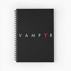 Vampyr logo vampire videogame notebook