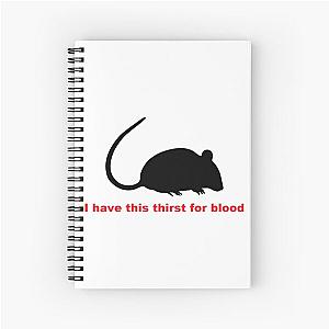 Vampyr Vampire Rat Spiral Notebook