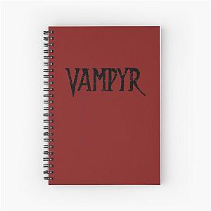 Vampyr Buffy Vampire Slayer Black Spiral Notebook
