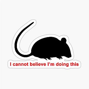 Vampyr Vampire Rat thirst for blood believe despicable Sticker