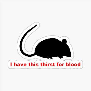 Vampyr Rat's thirst for blood Sticker