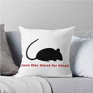Vampyr Vampire Rat thirst for blood Throw Pillow