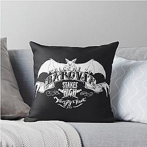 Welcome to Barovia Vampyr Hunt Throw Pillow
