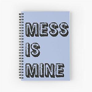 Mess Is Mine - Vance Joy Spiral Notebook