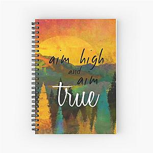 We All Die Trying To Get It Right - Vance Joy Spiral Notebook