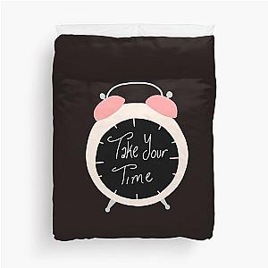 VANCE JOY CLOCK Duvet Cover