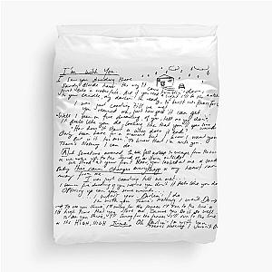 I'm With You - Vance Joy - Handwritten Duvet Cover