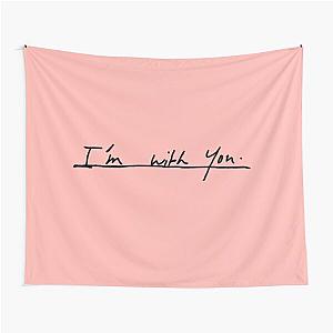 I'm With You - Handwritten Vance Joy Tapestry