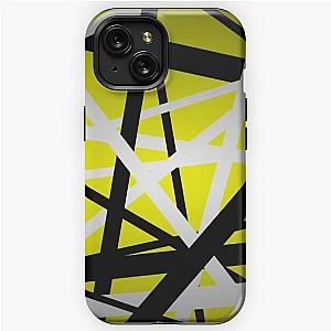 van halen stripes yellow iPhone Tough Case