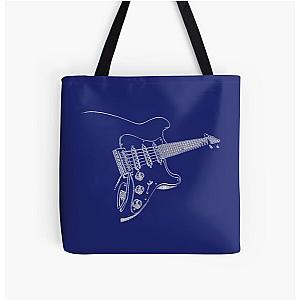 Eddie Van Halen Guitar  All Over Print Tote Bag