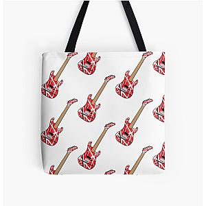 Van Halen Guitar All Over Print Tote Bag