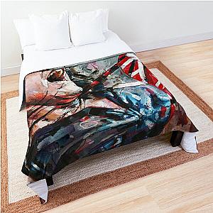 Eddie van Halen painting Comforter