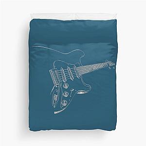 Eddie Van Halen Guitar  Duvet Cover