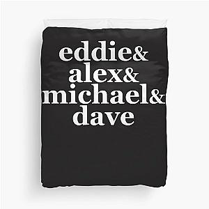 Van Halen Membres T-shirt essentiel Duvet Cover