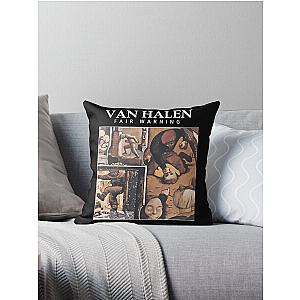 Van Halen 06 Bk Throw Pillow