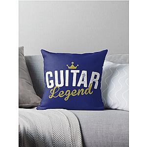 Eddie Van Halen Guitar  Throw Pillow