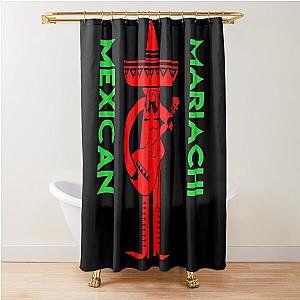 Van Halen guitarist  ( mexican mariachi ) Shower Curtain