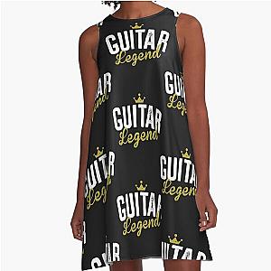 Eddie Van Halen Guitar  A-Line Dress