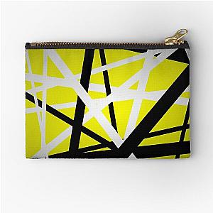 van halen stripes yellow Zipper Pouch