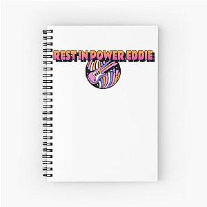 Ed van halen Spiral Notebook