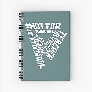 Van Halen  Chansons Spiral Notebook