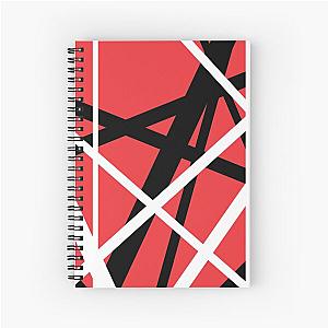 Van Halen Stripes Red Version Spiral Notebook