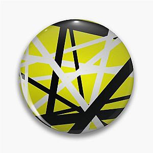 van halen stripes yellow Pin