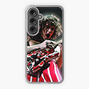 Eddie Van Halen EVH Guitar Solo Artwork Samsung Galaxy Soft Case