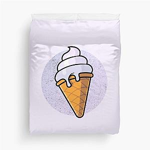 Vanilla Ice Cream Cone Duvet Cover