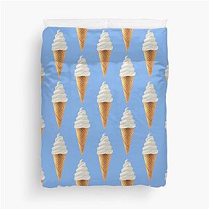 Soft Serve Vanilla Ice Cream Cone Duvet Cover