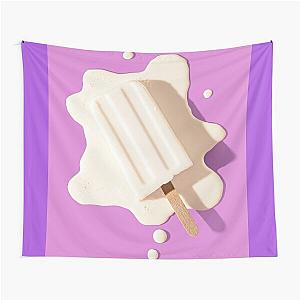 Vanilla Ice Cream Splat Tapestry