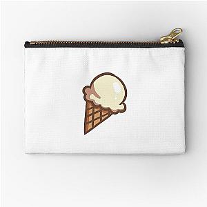 Vanilla Ice Cream Zipper Pouch