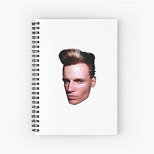 Vanilla Ice Face Spiral Notebook