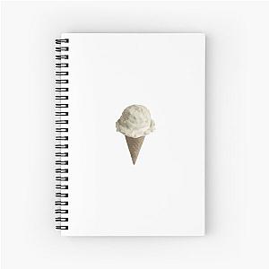 Vanilla Ice Cream Spiral Notebook