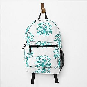 Vanilla Ice Blu Word Backpack