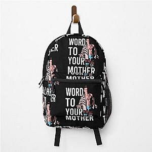 Retro Word To Your Mother Vanilla Ice Backpack