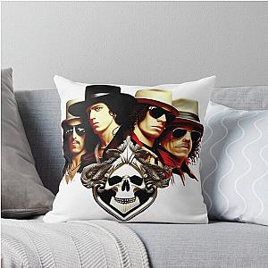 Iconic Velvet Revolver Logo T Shirt Throw Pillow