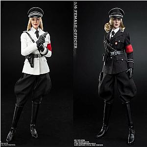 VERYCOOL VCF-2036 VCF-2051 Soldier Black/White Female Officers Action Figure Toy